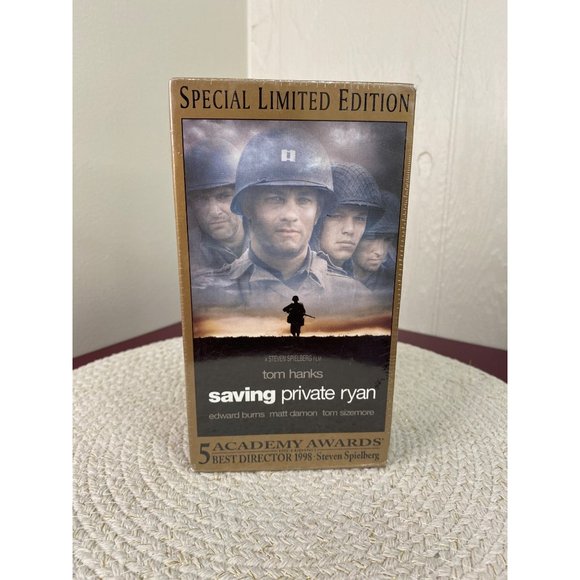 Saving Private Ryan VHS Movie Sealed and Stamped NIP - Picture 1 of 4